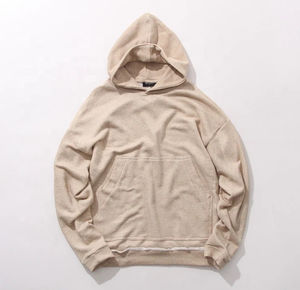 Sweat à capuche streetwear coupe ajustée pour hommes en coton de haute qualité avec impression de logo personnalisé parfait pour la mode moderne - Product Image 1