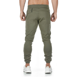 บริการขายส่งแบบ OEM กางเกงวอร์มลำลองผู้ชาย น้ำหนักเบา ระบายอากาศได้ดี เป็นมิตรกับสิ่งแวดล้อม ผลิตจากโพลีเอสเตอร์ 100% กางเกงวอร์มฤดูหนาว เอวกลาง ทรงตรง - Product Image 4