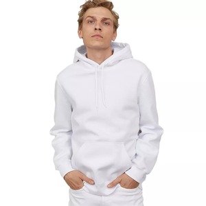 Sweat-shirt à capuche pour hommes, impression personnalisée de Logo, sweat-shirt uni par Sublimation, bricolage de haute qualité - Product Image 1