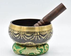 Cuenco Musical de latón pulido de diseñador para decoración de hogares modernos, prácticas de meditación y relajación de Yoga curativas espirituales - Product Image 5