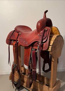 Selle en cuir de qualité supérieure Western sur mesure avec cuir de haute qualité et conduite confortable pour une utilisation polyvalente d'Inde - Product Image 4