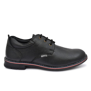 Automne hommes en cuir véritable chaussures d'affaires Oxford semelle extérieure bout rond peau de vache chaussures habillées supérieures - Product Image 2