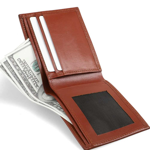 Cartera de cuero con diseño funcional simple que permite un acceso rápido, acabado de cuero refinado que añade un estilo diario elegante. - Product Image 2