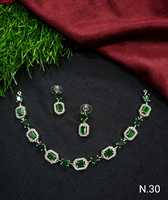 ENSEMBLE DE COLLIER DE MARIÉE EN DIAMANT AMÉRICAIN ET BOUCLES D'OREILLES CLASSIQUES ET DE HAUTE QUALITÉ ENSEMBLE DE BIJOUX DE MARIAGE POUR FEMMES DE STYLE CLASSIQUE