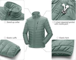 Veste matelassée pour homme Veste d'hiver légère et compressible Veste matelassée à capuche Selma pour femme 2025 - Product Image 1