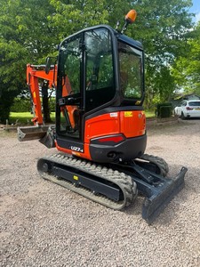 Miniexcavadora Compacta Kubota U27-4 de Alto Rendimiento, Maquinaria de Construcción Hidráulica de Giro Cero, Lista para Trabajos Pesados - Product Image 3