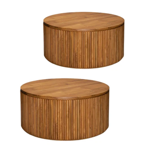<b>Round</b> Coffee <b>Table</b> Teak <b>Wood</b> Materials Center <b>Table</b> for Living Room Furniture Manufacturiing in Indonesia - Product Image 5