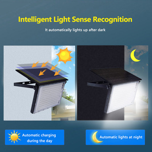 200W pliable solaire rechargeable projecteur mince aluminium PC LED 12000MAH batterie IP65 solaire <span class=keywords><strong>jardin</strong></span> éclairage télécommande - Product Image 4