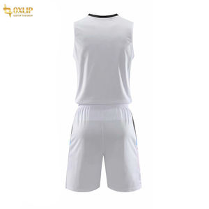 Uniforme de basket-ball unisexe élégant, short léger en tissu doux et confortable en polyester, dernier modèle, couleurs différentes, grande taille - Product Image 6