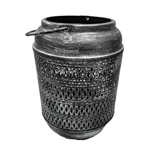 Linterna personalizable de hierro de alta resistencia, soporte de vela exclusivo para decoración del hogar de Navidad para uso en el jardín - Product Image 3