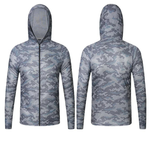2025 <b>Camo</b> Hunting Hoodie Polyester Fleece Full-Zip Thermal Hoodie Full Sublimation Fishing Hoodies - Product Image 3