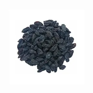 All'ingrosso tonalità naturale uvetta nera essiccata sfusa frutta secca grado 140-160
