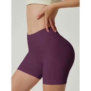 <b>Womens</b> High Waisted Quick-Dry <b>Shorts</b> with 4-Way Stretch Technology for Daily & Sports Activities - Product Image 3