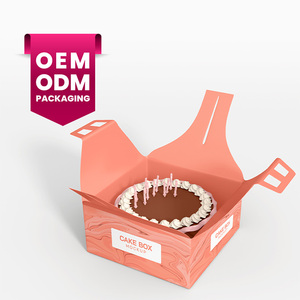 Caja de Regalo para Pastel Lunar de Cartón Rígido Personalizada con Impresión Premium y Materiales Reciclados - Product Image 6