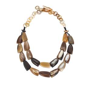 <b>Large</b> Size Horn <b>Necklace</b> Handmade Handicraft for Women At Affordable Best Price For Engagement Gift Party Top Quality Item - Product Image 2