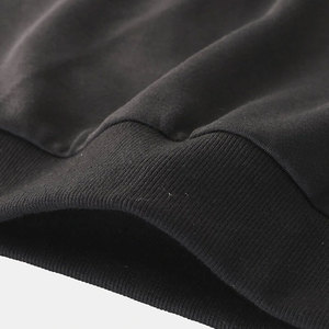 Sweat-shirt à col rond pour homme, manches longues, respirant, doublé en polaire, 100% coton, coupe classique, hiver, décontracté, service OEM personnalisé - Product Image 5