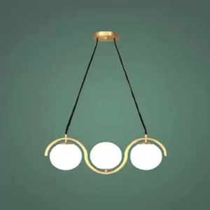 Lampe Cieling nautique ou salon lampes de restaurant et hôtels lumières de chambre dorées maison et bureau suspension décorative - Product Image 6