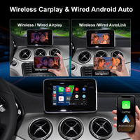 Autoradio AUTOABC sans fil CarPlay Android Auto pour Mercedes-Benz W176 NTG4.5, mise à niveau Plug & Play avec commande vocale, garantie 1 an
