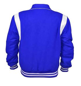 Chaqueta Varsity de Béisbol Vintage con Bordado de Logotipo Personalizado para Hombre, Chaqueta de Invierno de Lana de Alta Calidad, Ecológica y Resistente al Viento - Product Image 3
