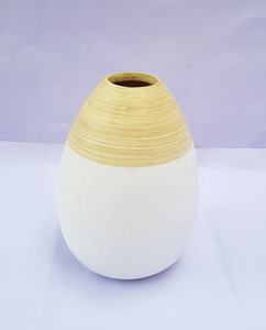 Jarrón de bambú Pun para el hogar y la cocina, decoración de hotel y sala de estar, juegos de cena hechos en oferta - Product Image 5