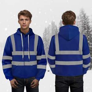 Sweat-shirts de sécurité de haute qualité, sweat-shirts en polaire réfléchissants pour le froid - Product Image 2