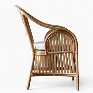 Modern Rattan <b>Armchair</b> Rattan Dining Chair High Quality and Good Price <b>for</b> Indoor Outdoor Wedding Party - Product Image 3