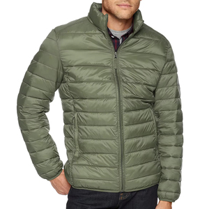 แจ็กเก็ตขนปลาปักเป้าผู้ชายแบบสั่งทำพร้อมเปลือกผ้าฝ้ายกันน้ำ & แห้งเร็วดีไซน์ขนาดใหญ่สำหรับใช้ในฤดูหนาว - Product Image 3