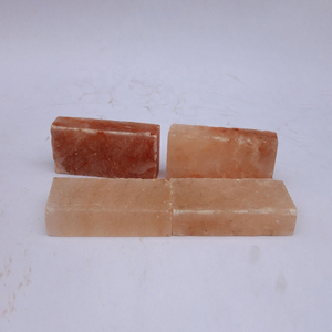 กระเบื้องอิฐก้อนเกลือหิมาลัยสีชมพูธรรมชาติสีขาวปูผนังห้อง - Product Image 2