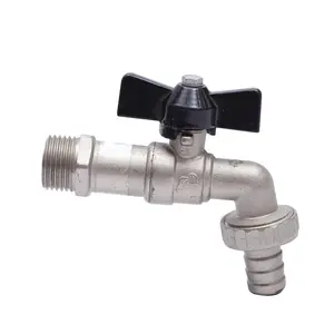 Factory Supply High Quality Household Wall Mounted Brass Hose Tap Bibcock