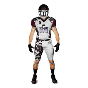 Uniforme de Fútbol Americano de Manga Corta Transpirable de Estilo Único en Oferta, Impresión por Sublimación, Ropa Deportiva Personalizable - Product Image 2