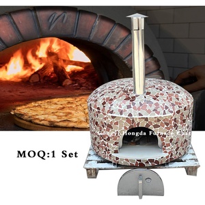 Grande qualité <span class=keywords><strong>de</strong></span> cuisson <span class=keywords><strong>de</strong></span> <span class=keywords><strong>granulés</strong></span> d'extérieur en céramique <span class=keywords><strong>de</strong></span> style italien Grand four à pizza Four à pizza en forme <span class=keywords><strong>de</strong></span> dôme à feu <span class=keywords><strong>de</strong></span> <span class=keywords><strong>bois</strong></span> - Product Image 3