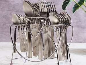 Le meilleur fabricant de couverts SCI couverts en acier inoxydable ustensiles de cuisine décoratifs pour la maison d'hôtel avec fabrication indienne - Product Image 2