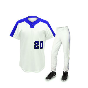 Haute qualité 2025 Top vente adulte taille Baseball uniforme prix usine en Stock vente en ligne uniforme de Baseball pour hommes - Product Image 4