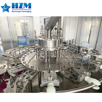 Ligne complète de production d'eau de A à Z Ligne de remplissage de bouteilles d'eau minérale Machine de remplissage d'eau potable pure