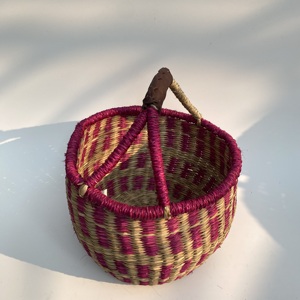 Cesta de almacenamiento con borde rojo para ropa sucia y artículos para el hogar, el mejor precio de Vietnam - Product Image 3