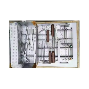 Juego de instrumentos quirúrgicos ortopédicos OEM () Placa de bloqueo de fragmentos grandes Fuente de alimentación manual de acero Certificación CE Surgiright - Product Image 2
