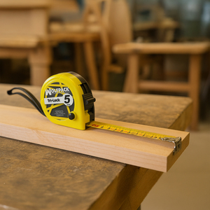 Metro a nastro magnetico giallo con freno 5 metri / 19 mm. - Product Image 6
