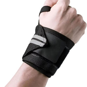 PROFIT SPORTS - Juego de 2 Muñequeras de Neopreno de Alta Calidad para Levantamiento de Pesas, Soporte Ajustable Antideslizante y Estabilizador para Gimnasio - Product Image 1