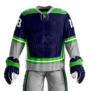 Uniforme de Hockey sobre Hielo Transpirable con Logotipo Personalizado, Ropa Deportiva Profesional, Uniforme de Hockey sobre Hielo para Venta en Línea - Product Image 4