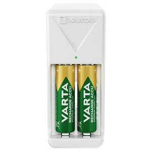 Mini Cargador Blanco para 2 Pilas AA y Fuentes de Alimentación Modelo 57656101451 - Product Image 1