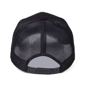 Nouveau FOE Vente à chaud à bas prix Casquette de camionneur unie, respirante, imperméable, ajustable, en coton personnalisée, pour hommes - Product Image 3
