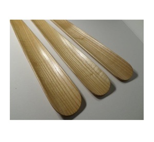Chausse-pied en bois naturel écologique de luxe accessoire classique fabriqué à la main pour hommes et femmes produit d'artisanat en cuir - Product Image 3