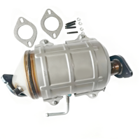 Convertisseur catalytique BingChuan de haute qualité à montage direct, prix de gros, T8 T6, en acier inoxydable/céramique, norme d'émission Euro 4, OEM