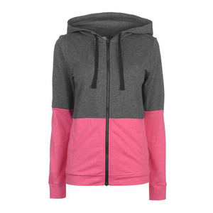 Vente en gros 100% coton Ensemble de jogging d'entraînement pour femmes imprimé personnalisé Streetwear Survêtements de jogging à capuche 2 pièces pour femmes - Product Image 2