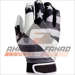 Gants de frappe de baseball pour adultes personnalisés Paume en cuir durable Matériau respirant Sangle de poignet réglable Gants de confort antidérapants - Product Image 2