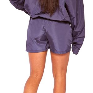 Conjunto Deportivo Corto de Nailon Impermeable de Alta Calidad para Mujer, Cortavientos, Conjunto Impermeable para Mujer 2026 - Product Image 4