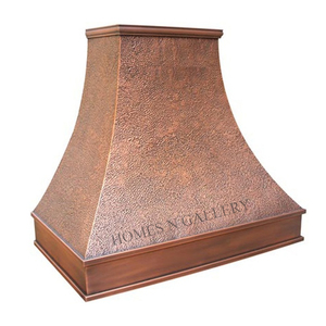 Handmade Hammered Antique Pure Copper <b>Wall</b> Mounted <b>Fire</b> <b>Place</b> Range Hood Canopy Kitchen Exhaust Hood From Indian Exporters - Product Image 3