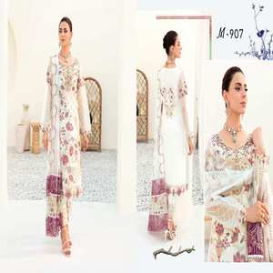 Collection Ramsha brodée de luxe vêtements de fête et de mariage pour femmes robe pakistanaise et vêtements indiens - Product Image 4