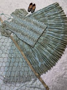 ชุดเดรสพิมพ์ลายดอกไม้3ชิ้นสำหรับงานแต่งงานและปาร์ตี้โดยตรงจากผู้ผลิตอินเดีย - Product Image 2