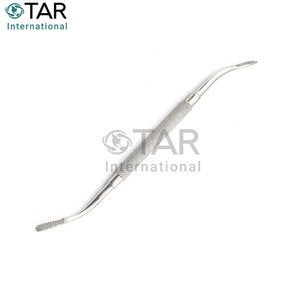 Lima de hueso Dental ortopédica quirúrgica profesional, acero inoxidable alemán, cirugía Oral de doble extremo, instrumentos médicos - Product Image 6